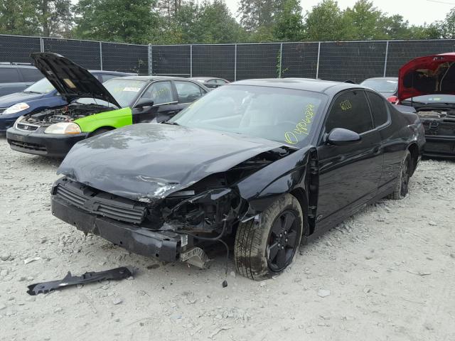2G1WM16K869262806 - 2006 CHEVROLET MONTE CARL შავი ფოტო 2