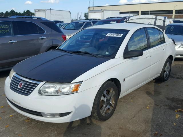 1G8AL55F47Z123032 - 2007 SATURN ION LEVEL WHITE photo 2