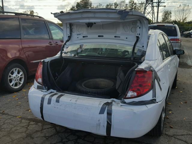 1G8AL55F47Z123032 - 2007 SATURN ION LEVEL WHITE photo 9