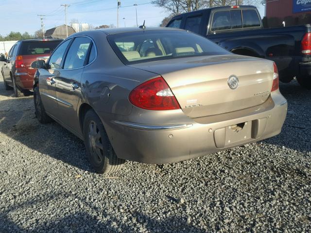 2G4WD582471167621 - 2007 BUICK LACROSSE C TAN photo 3