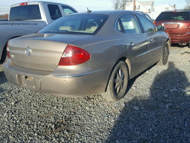 2G4WD582471167621 - 2007 BUICK LACROSSE C TAN photo 4