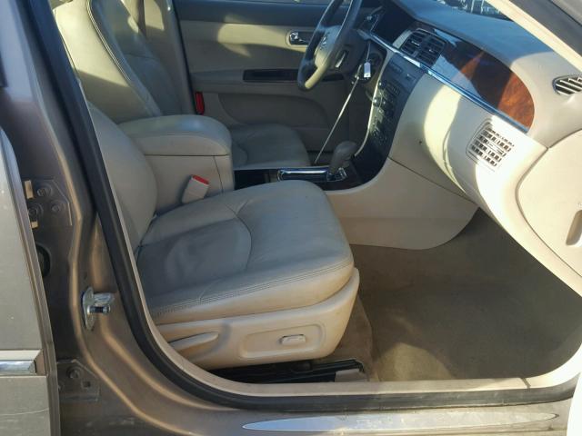 2G4WD582471167621 - 2007 BUICK LACROSSE C TAN photo 5