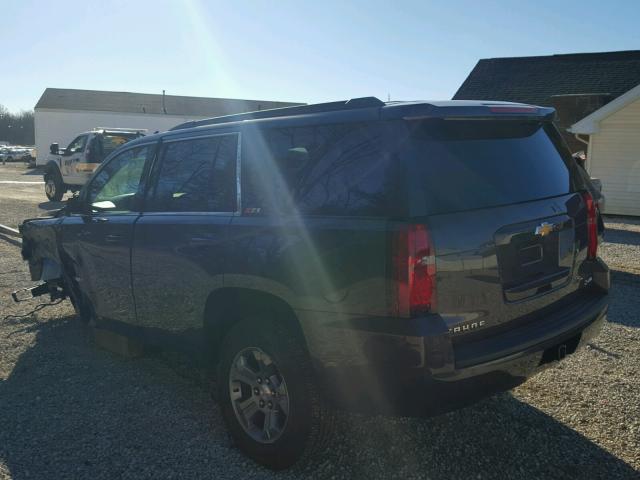 1GNSKBKC5HR231285 - 2017 CHEVROLET TAHOE K150 GRAY photo 3