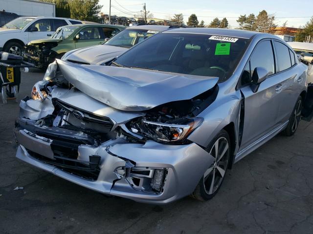 4S3GKAM69H3618862 - 2017 SUBARU IMPREZA SP SILVER photo 2