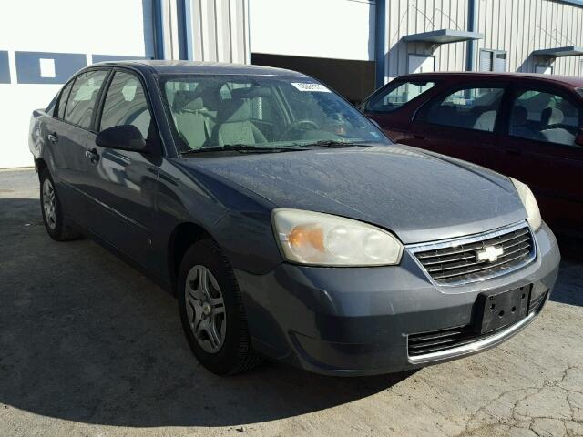 1G1ZS58F37F104635 - 2007 CHEVROLET MALIBU LS GRAY photo 1