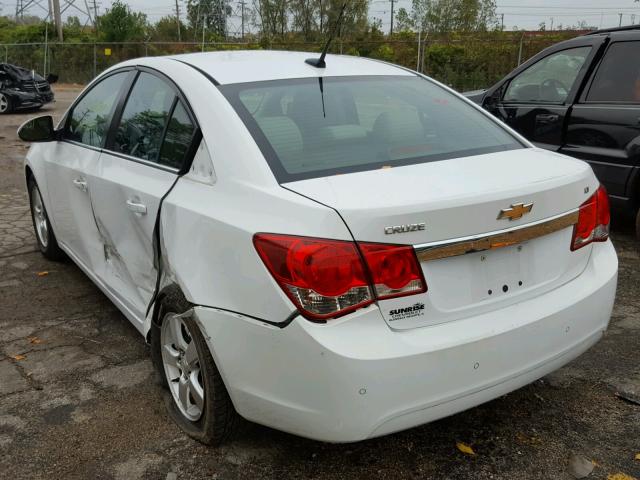 1G1PF5S98B7211312 - 2011 CHEVROLET CRUZE LT WHITE photo 3