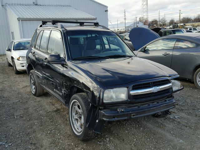 2CNBJ13C6Y6949567 - 2000 CHEVROLET TRACKER BLACK photo 1