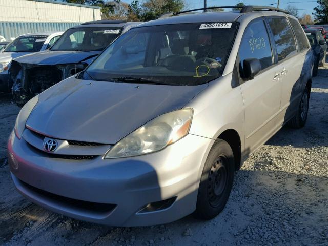 5TDZA23C56S530282 - 2006 TOYOTA SIENNA CE TAN photo 2