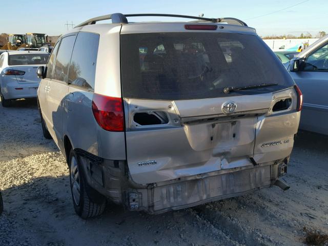 5TDZA23C56S530282 - 2006 TOYOTA SIENNA CE TAN photo 3