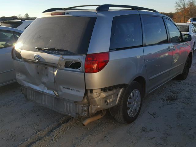 5TDZA23C56S530282 - 2006 TOYOTA SIENNA CE TAN photo 4