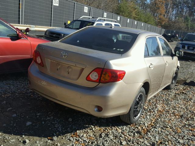 1NXBU40E69Z042657 - 2009 TOYOTA COROLLA BA SILVER photo 4