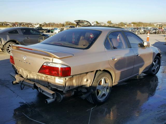 19UUA56762A014094 - 2002 ACURA 3.2TL GOLD photo 4