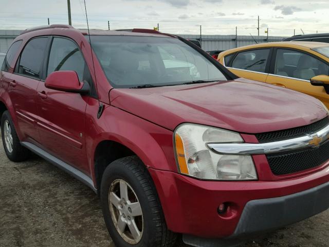 2CNDL73F366068628 - 2006 CHEVROLET EQUINOX LT RED photo 1