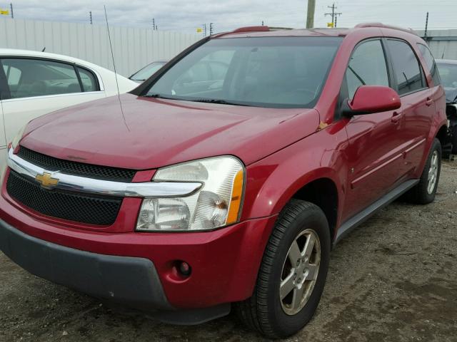 2CNDL73F366068628 - 2006 CHEVROLET EQUINOX LT RED photo 2