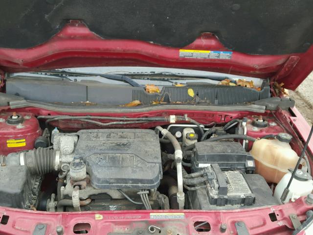 2CNDL73F366068628 - 2006 CHEVROLET EQUINOX LT RED photo 7