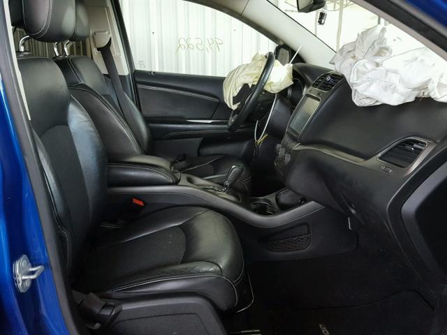 3C4PDCGB6FT659577 - 2015 DODGE JOURNEY CR BLUE photo 5