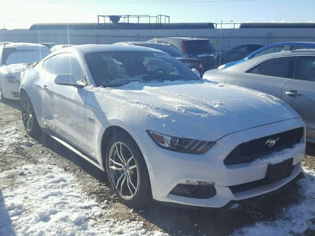 1FA6P8CF4F5408488 - 2015 FORD MUSTANG GT WHITE photo 1