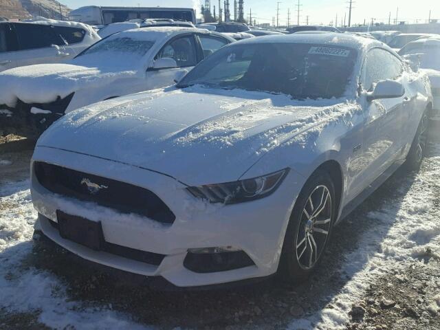 1FA6P8CF4F5408488 - 2015 FORD MUSTANG GT WHITE photo 2