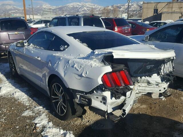 1FA6P8CF4F5408488 - 2015 FORD MUSTANG GT WHITE photo 3