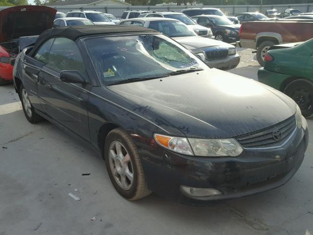 2T1FF28P32C596557 - 2002 TOYOTA CAMRY SOLA BLACK photo 1