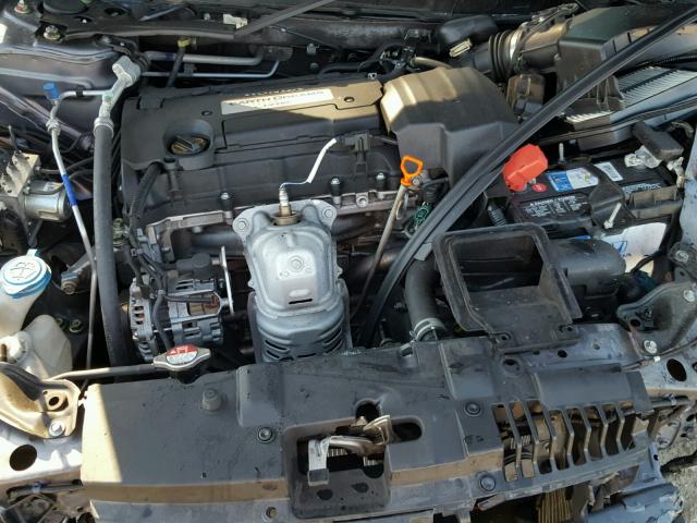 1HGCR2F81DA082916 - 2013 HONDA ACCORD EXL GRAY photo 7