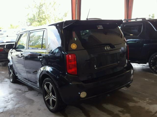 JTLKE50E881037939 - 2008 TOYOTA SCION XB 黑色 照片 3