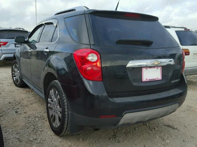 2CNALPEC0B6247161 - 2011 CHEVROLET EQUINOX LT BLACK photo 3