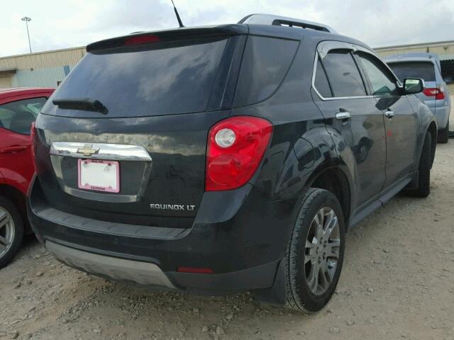 2CNALPEC0B6247161 - 2011 CHEVROLET EQUINOX LT BLACK photo 4