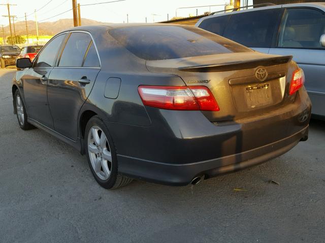 4T1BK46K27U525353 - 2007 TOYOTA CAMRY NEW GRAY photo 3