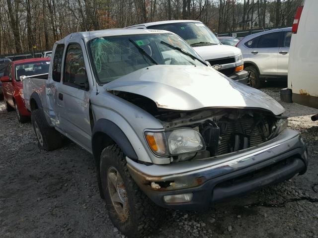 5TEWN72N83Z238860 - 2003 TOYOTA TACOMA XTR SILVER photo 1