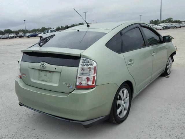 JTDKB20U793520192 - 2009 TOYOTA PRIUS GREEN photo 4