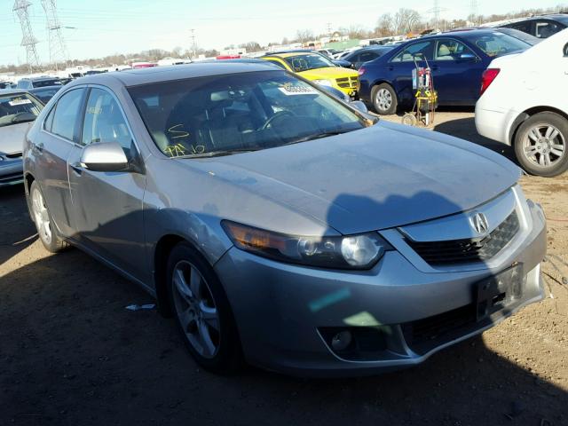 JH4CU2F61AC036318 - 2010 ACURA TSX SILVER photo 1