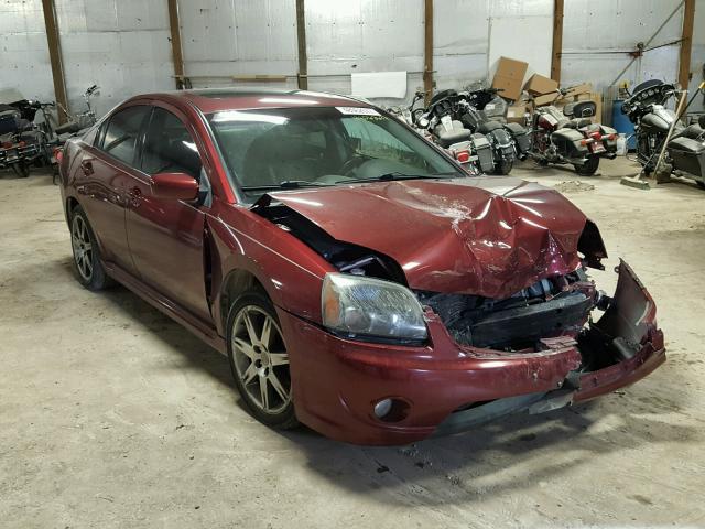 4A3AB76T97E040886 - 2007 MITSUBISHI GALANT RAL MAROON photo 1