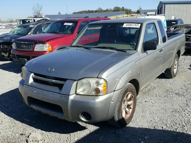 1N6DD26S51C349081 - 2001 NISSAN FRONTIER K TAN photo 2