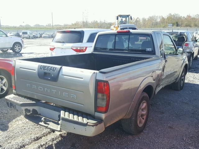 1N6DD26S51C349081 - 2001 NISSAN FRONTIER K TAN photo 4