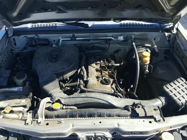 1N6DD26S51C349081 - 2001 NISSAN FRONTIER K TAN photo 7