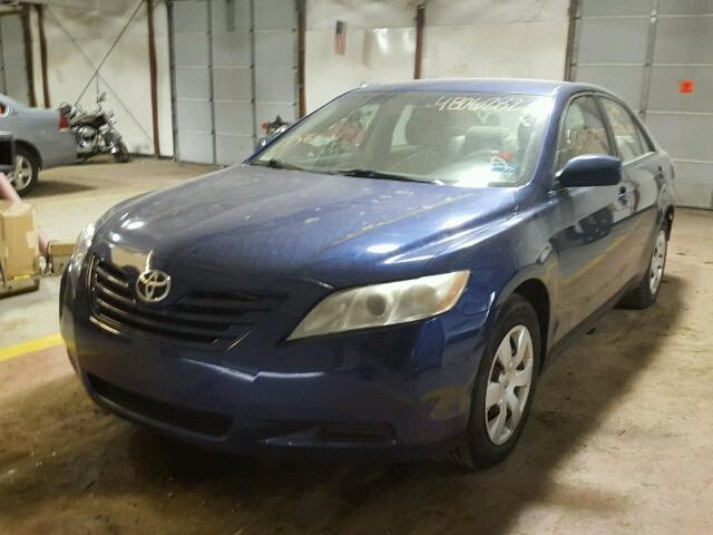 4T1BE46K97U024161 - 2007 TOYOTA CAMRY NEW BLUE photo 2