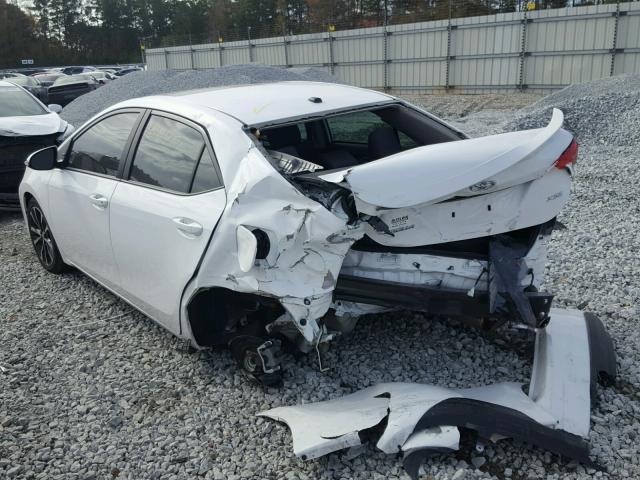 2T1BURHE6HC873190 - 2017 TOYOTA COROLLA L WHITE photo 3