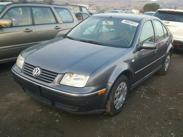 3VWRA69M24M086411 - 2004 VOLKSWAGEN JETTA GL GRAY photo 2