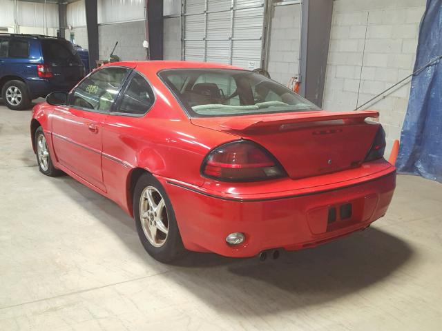 1G2NW12EX4C107262 - 2004 PONTIAC GRAND AM G RED photo 3