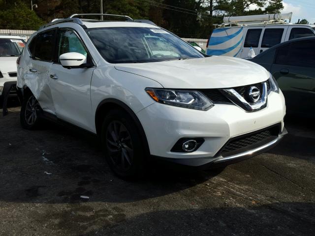 5N1AT2MT0GC844670 - 2016 NISSAN ROGUE S WHITE photo 1