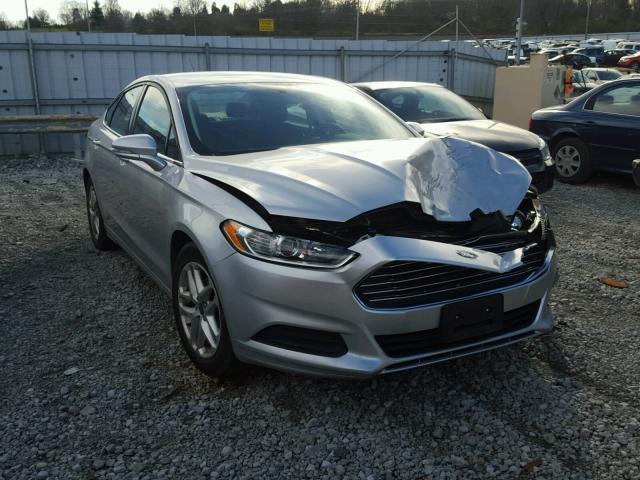 3FA6P0H79GR116840 - 2016 FORD FUSION SE SILVER photo 1