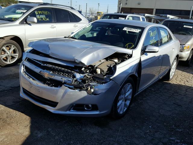 1G11E5SA6DF143359 - 2013 CHEVROLET MALIBU 2LT SILVER photo 2