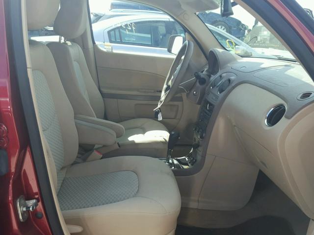 3GNDA13DX8S599567 - 2008 CHEVROLET HHR LS Burdeos foto 5