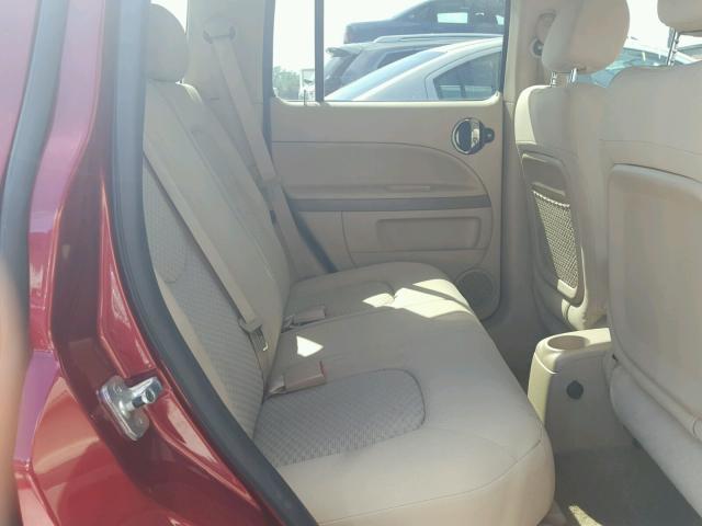 3GNDA13DX8S599567 - 2008 CHEVROLET HHR LS Burdeos foto 6