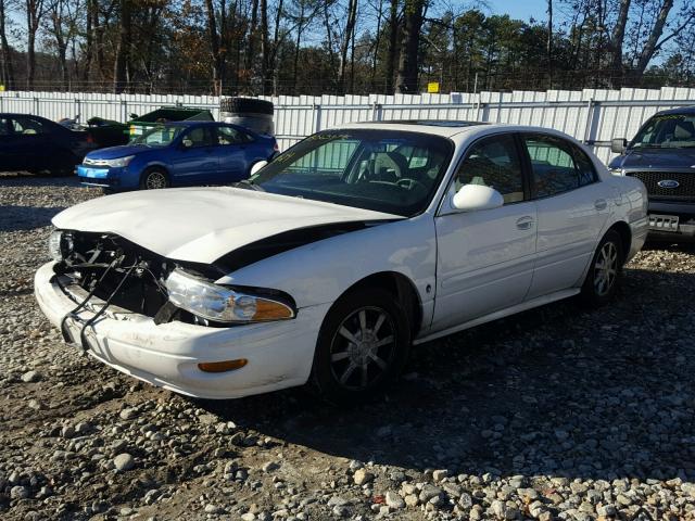 1G4HP52K844168764 - 2004 BUICK LESABRE CU WHITE photo 2