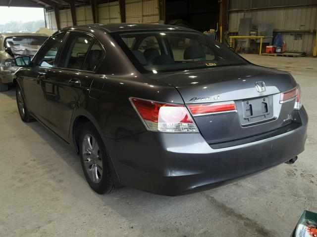 1HGCP2F65CA208522 - 2012 HONDA ACCORD SE GRAY photo 3