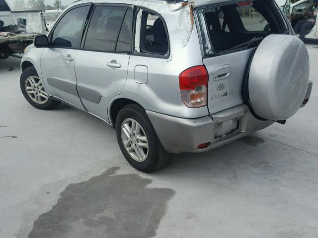 JTEGH20VX10035799 - 2001 TOYOTA RAV4 SILVER photo 3