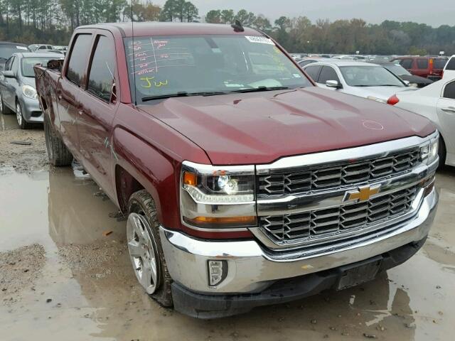 3GCPCREC2GG274187 - 2016 CHEVROLET SILVERADO MAROON photo 1