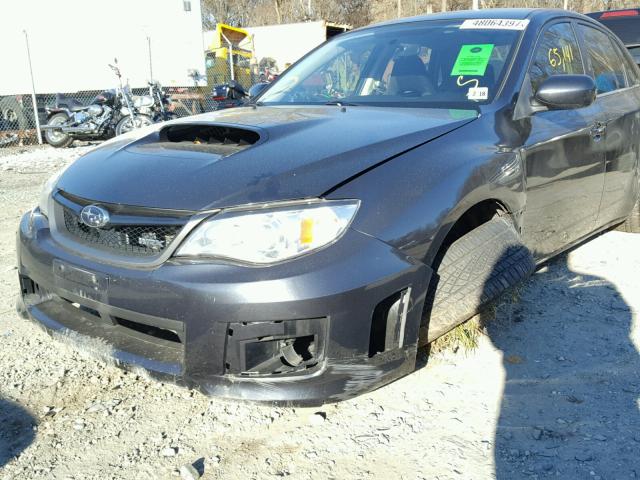 JF1GV7E60DG018247 - 2013 SUBARU IMPREZA WR GRAY photo 9